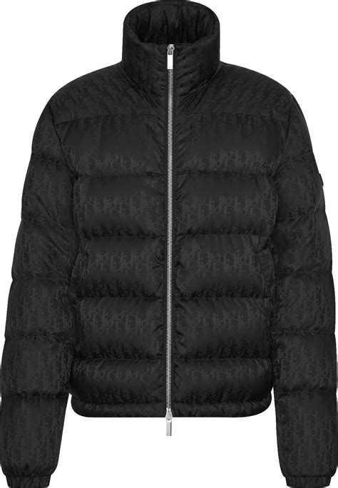 dior oblique puffer jacket